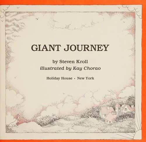 Cover of Giant journey by Steven Kroll