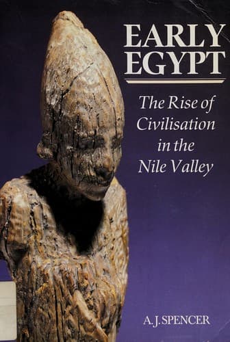 Cover of Early Egypt by A. Jeffrey Spencer