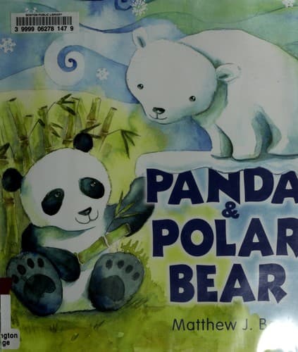 Cover of Panda and polar bear by Matthew J. Baek