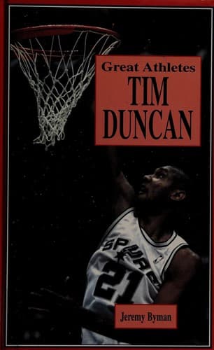 Cover of Tim Duncan by Jeremy Byman