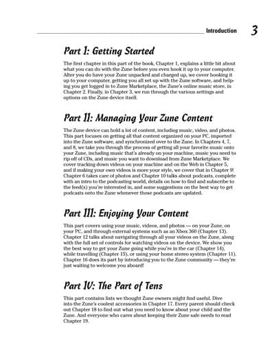 Cover of Zune for dummies by Brian Johnson