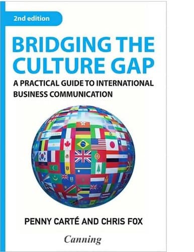 Cover of Bridging the culture gap by Penny Carté