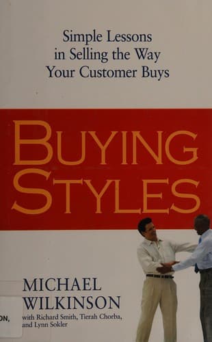 Cover of Buying styles by Michael Wilkinson