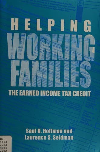Cover of Helping working families by [name missing]
