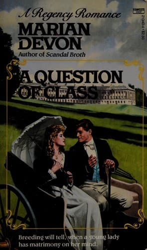 Cover of A Question of Class by Marian Devon