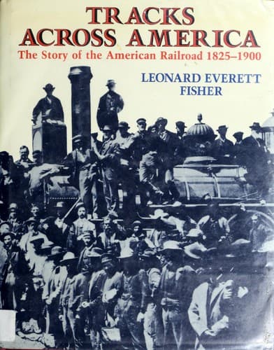 Cover of Tracks across America by Leonard Everett Fisher