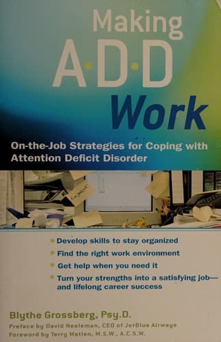 Cover of Making ADD work by Blythe N. Grossberg