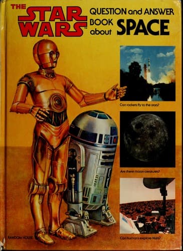 Cover of The star wars question and answer book about space by Dinah L. Moché