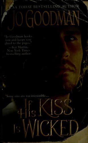 Cover of If his kiss is wicked by Jo Goodman
