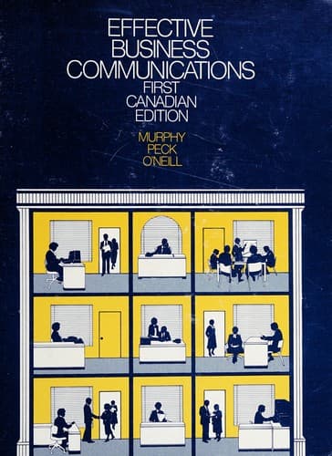 Cover of Effective business communications by Herta A. Murphy