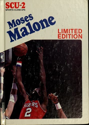 Cover of Moses Malone by Jane Mersky Leder