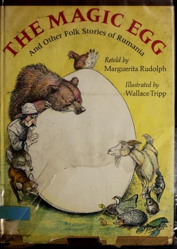 Cover of The magic egg by Marguerita Rudolph
