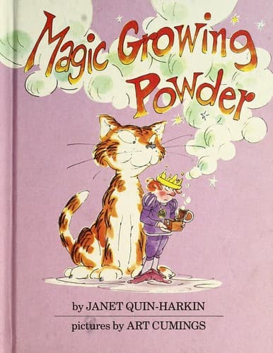 Cover of Magic growing powder by Janet Quin-Harkin