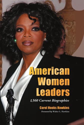 Cover of American women leaders by Carol Hooks Hawkins
