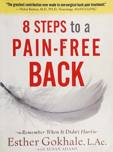 Cover of 8 steps to a pain-free back by Esther Gokhale