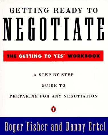 Cover of Getting ready to negotiate by Roger Drummer Fisher