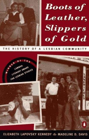 Cover of Boots of leather, slippers of gold by Elizabeth Lapovsky Kennedy