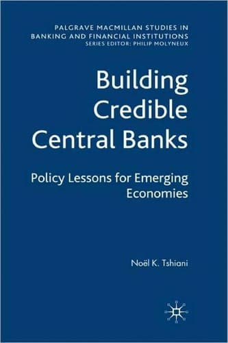 Cover of Building credible central banks by Noël K. Tshiani