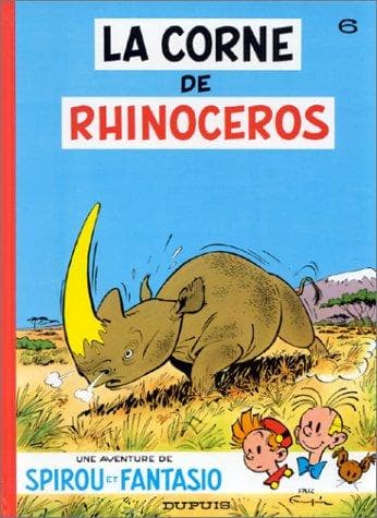 Cover of Spirou et Fantasio, tome 6 by André Franquin