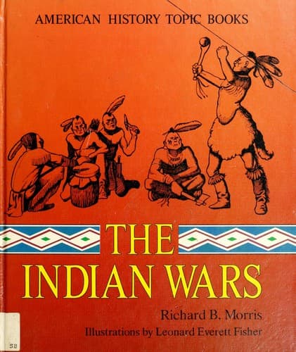 Cover of The Indian wars by Richard B. Morris