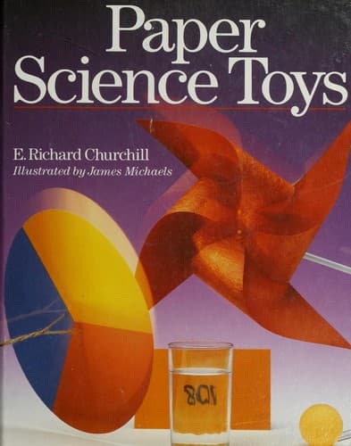 Cover of Paper science toys by E. Richard Churchill