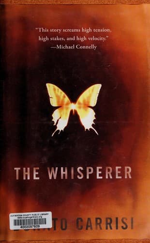 Cover of The Whisperer by Donato Carrisi