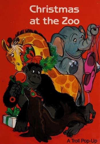 Cover of Christmas at the zoo by Pat Paris