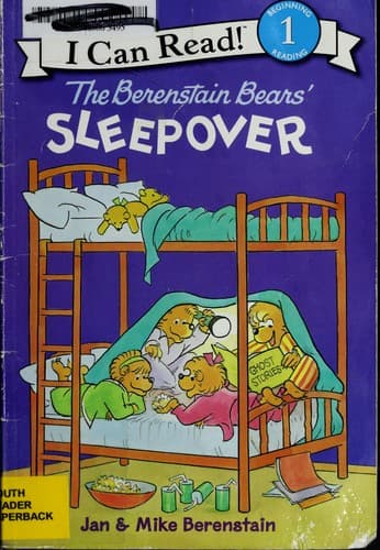 Cover of The Berenstain Bears' sleepover by Jan Berenstain