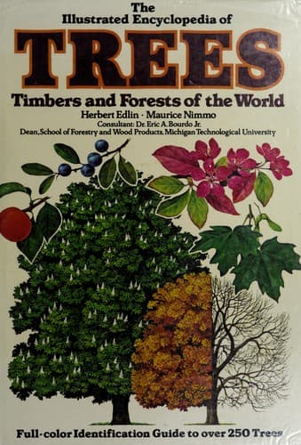 Cover of The illustrated encyclopedia of trees by Herbert L. Edlin