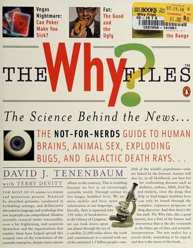 Cover of The why files by David Tenenbaum