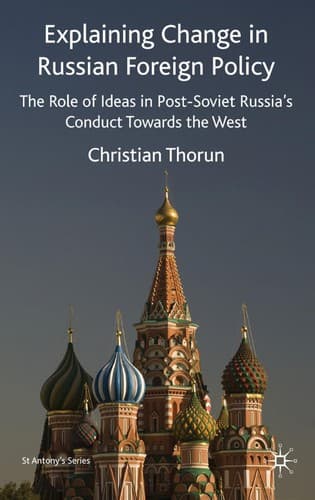 Cover of Explaining change in Russian foreign policy by Christian Thorun