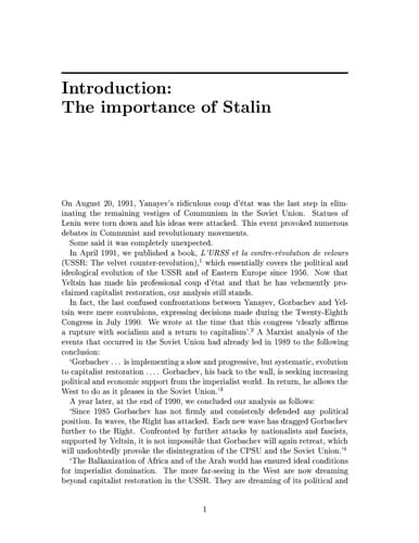 Cover of Un autre regard sur Staline by Ludo Martens