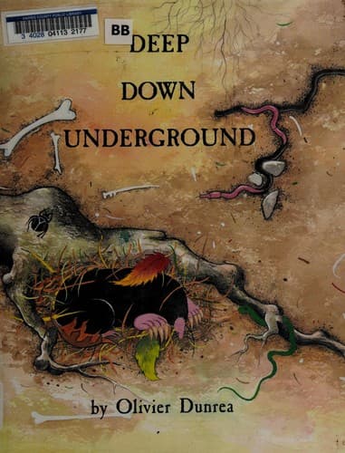 Cover of Deep down underground by Olivier Dunrea