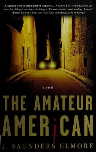Cover of The amateur American by Joel Saunders Elmore