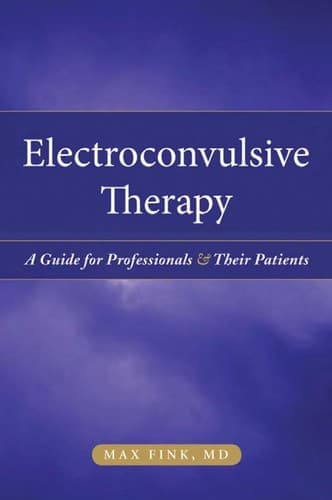 Cover of Electroconvulsive therapy by Max Fink