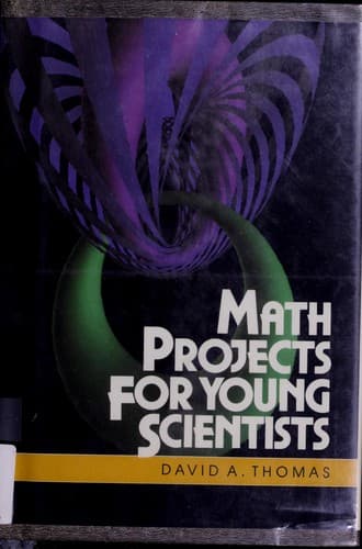Cover of Math projects for young scientists by Thomas, David A