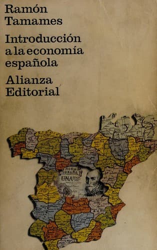 Cover of Introducción a la economía española by Ramón Tamames