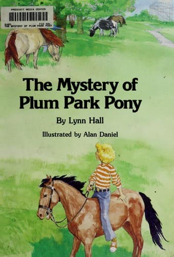 Cover of The mystery of Plum Park pony by Lynn Hall