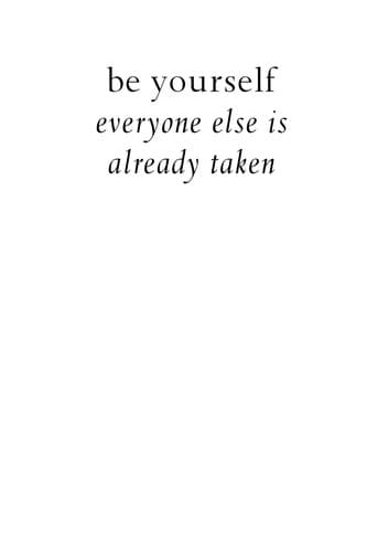 Cover of Be yourself, everyone else is already taken by Mike Robbins
