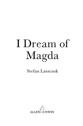 Cover of I dream of Magda by Stefan Laszczuk