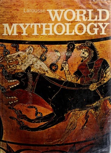 Cover of Larousse world mythology by Pierre Grimal