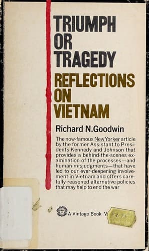 Cover of Triumph or tragedy by Richard N. Goodwin