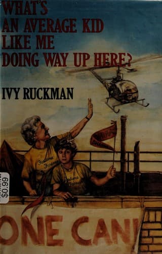 Cover of What's an average kid like me doing way up here? by Ivy Ruckman