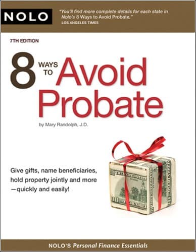 Cover of 8 ways to avoid probate by Mary Randolph
