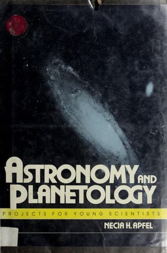 Cover of Astronomy and planetology by Necia H. Apfel