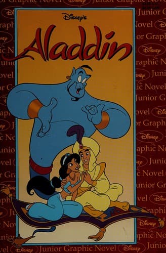 Cover of Disney's junior graphic novel, Aladdin by Bobbi J. G. Weiss