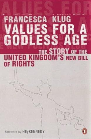 Cover of Values for a Godless age by Francesca Klug