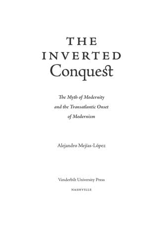 Cover of The inverted conquest by Alejandro Mejías-López