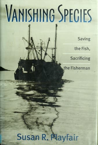 Cover of Vanishing species by Susan R Playfair