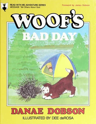 Cover of Woof's bad day by Danae Dobson